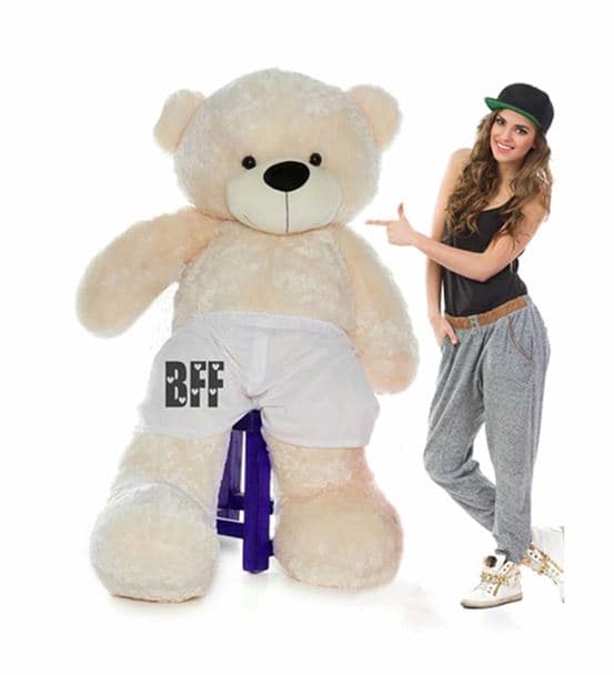 180 Cm Şortlu Tonton Ayıcık (%100 Yerli)