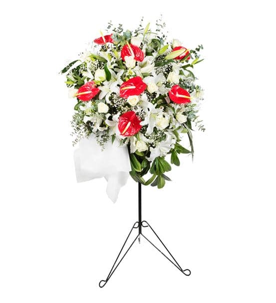 Açılış Tebrik Ferforje Çiçek Aranjmanı