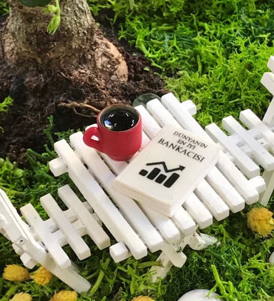 Bankacı Hediyesi Teraryum - Bonsai Koleksiyonu - hover