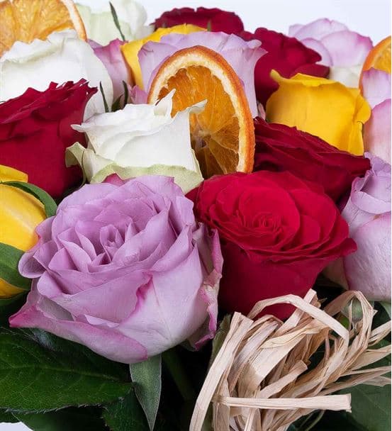 Carignan Serisi Couple Goals Renkli Tasarım Güller - 3