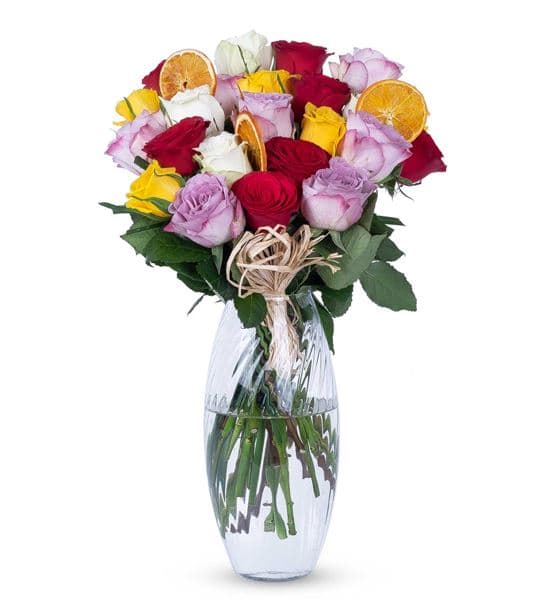 Carignan Serisi Couple Goals Renkli Tasarım Güller