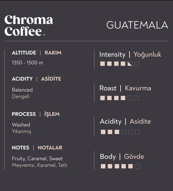Chroma Coffee Guatemala Kapsül Kahve - hover