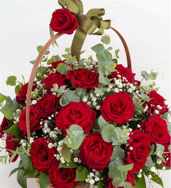 Çiçek Sepeti 29 Kırmızı Gül Aranjmanı - hover