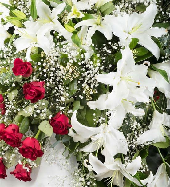 Gösterişli Kutlama Ferforje Çiçek Aranjmanı - 4