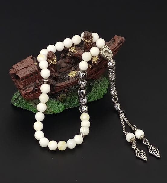 İsimli - Kişiye özel - Sedef Doğaltaş Tesbih - 3