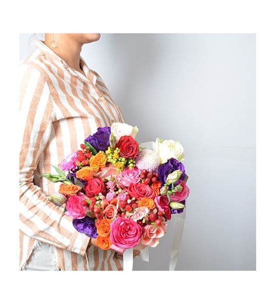 Lena Beauty Tasarım Çiçek Buketi - hover