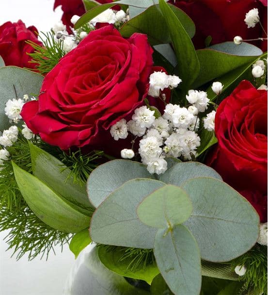 Love Beads Cam Fanus 9 Kırmızı Gül - 3