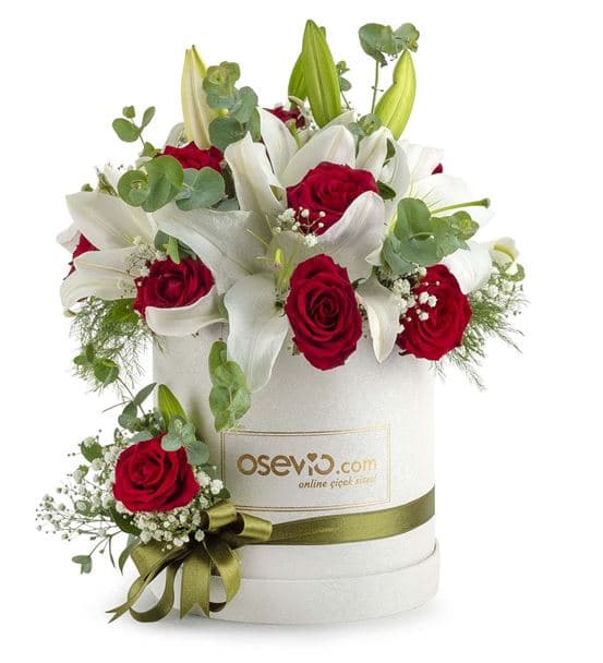 Montesilvano Kutuda Sevgi Bahçesi Lilyum ve Güller