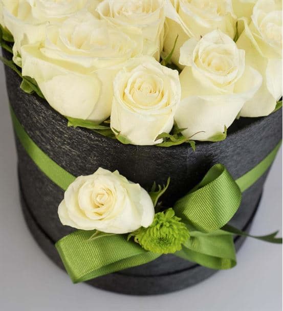 Mutluluğun Melodisi 20 Beyaz Güller - 3