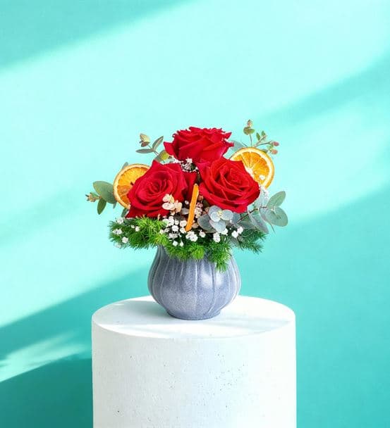 My Roses Üçlü Gül Aranjmanı - 4