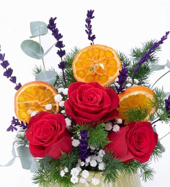 New Dreams Kırmızı Gül Tasarım Aranjmanı - hover