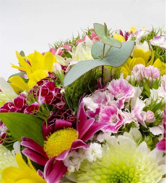 Rengarenk Sevgi Papatya Aranjmanı - 4