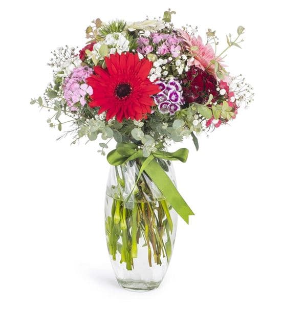 Renk Karnavalı Çiçek Aranjmanı