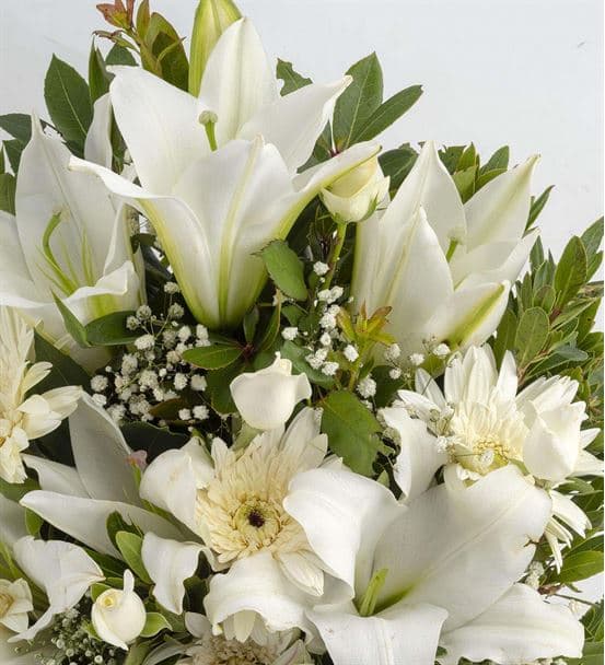 Seramik Vazoda Hoş Geldin Erkek Bebek Aranjmanı - hover