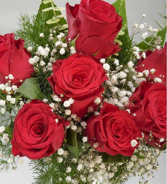 Sevginin Gücü 7 Kırmızı Güller Aranjmanı - 3