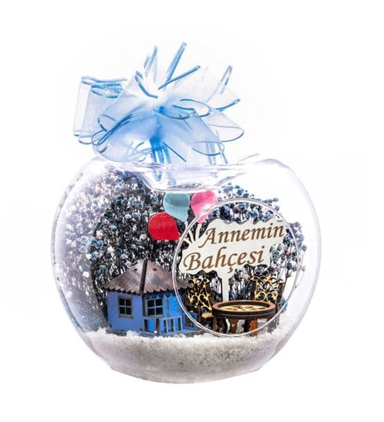 Teraryum Annemin Bahçesi Huzur -Mavi - hover