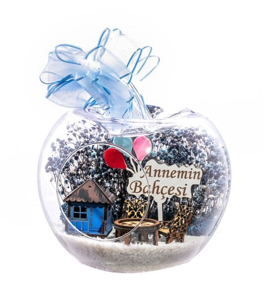 Teraryum Annemin Bahçesi Huzur -Mavi - 3