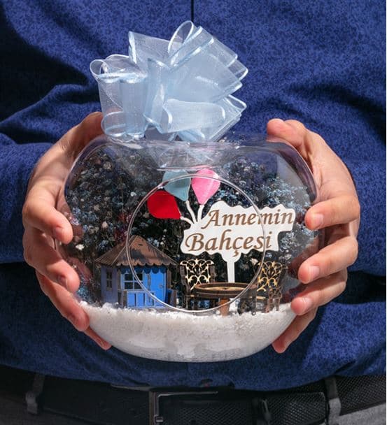 Teraryum Annemin Bahçesi Huzur -Mavi - 4