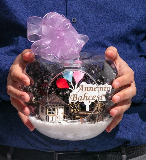 Teraryum Annemin Bahçesi Huzur -Mor - 4