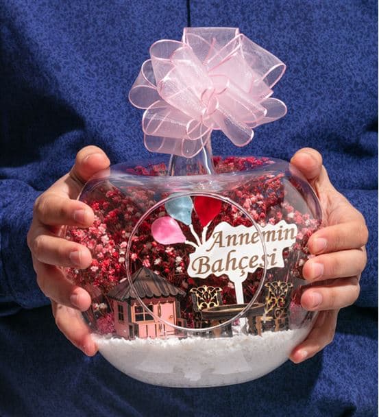 Teraryum Annemin Bahçesi Huzur -Pembe - 3