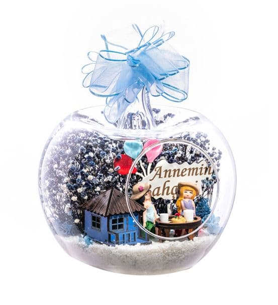 Teraryum Annemin Bahçesi Keyifli Sohbet -Mavi - hover