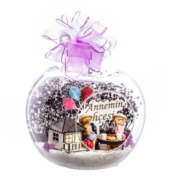 Teraryum Annemin Bahçesi Keyifli Sohbet -Mor - hover