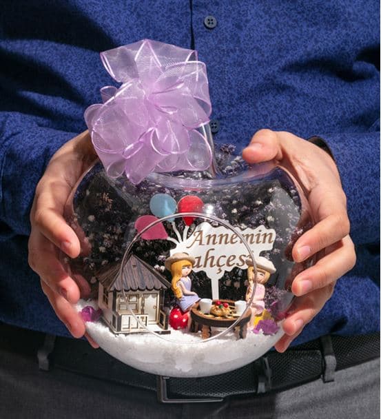 Teraryum Annemin Bahçesi Keyifli Sohbet -Mor - 4