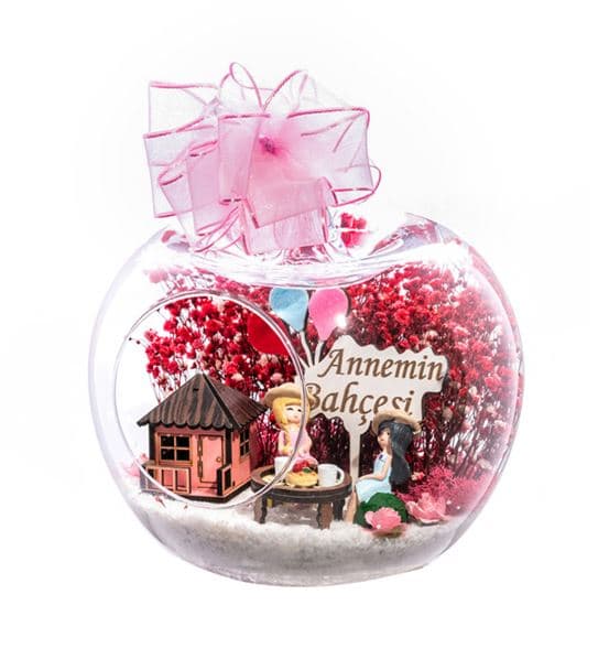 Teraryum Annemin Bahçesi Keyifli Sohbet -Pembe - 3