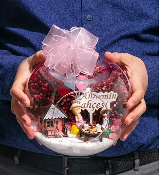 Teraryum Annemin Bahçesi Keyifli Sohbet -Pembe - 4