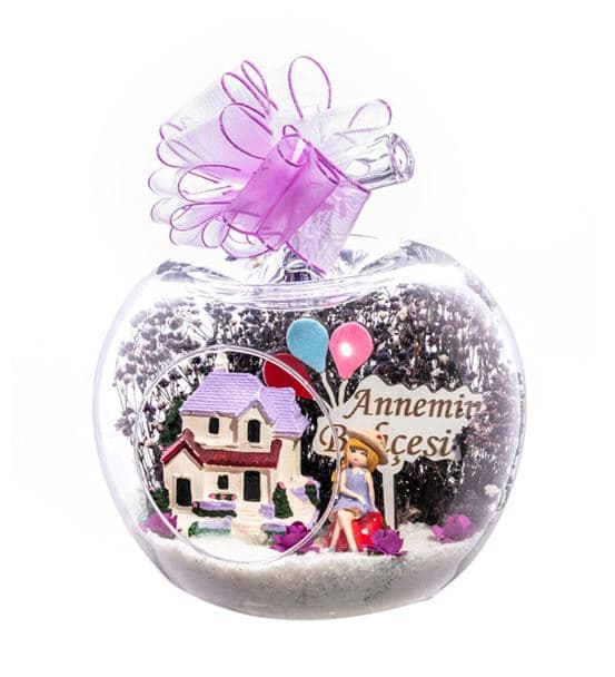 Teraryum Annemin Bahçesi Şirin Evim -Mor - 3