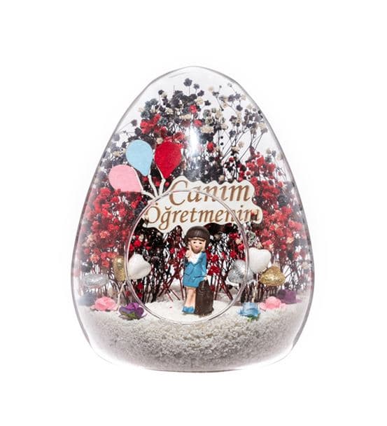 Teraryum Canım Öğretmenim-Kumral Mavi Elbiseli