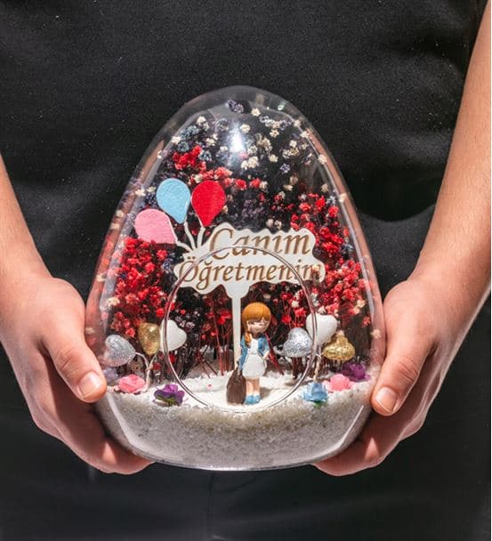 Teraryum Canım Öğretmenim-Sarışın Mavi Elbiseli - hover