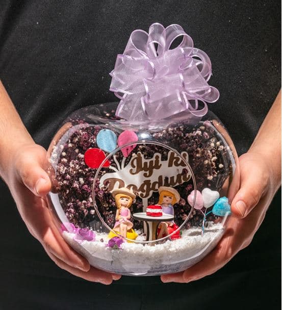 Teraryum İyi Ki Dogdun Canım Arkadaşım Mor - hover