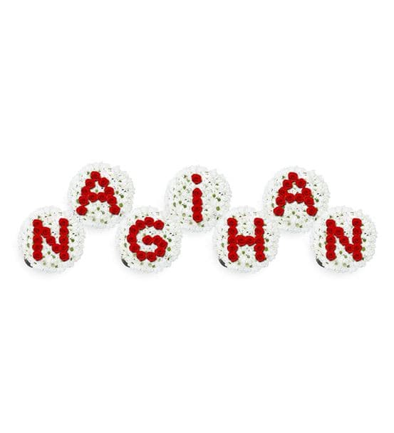 Yedili Kişiye Özel Aşkın İsmi Papatya Gül Aranjman